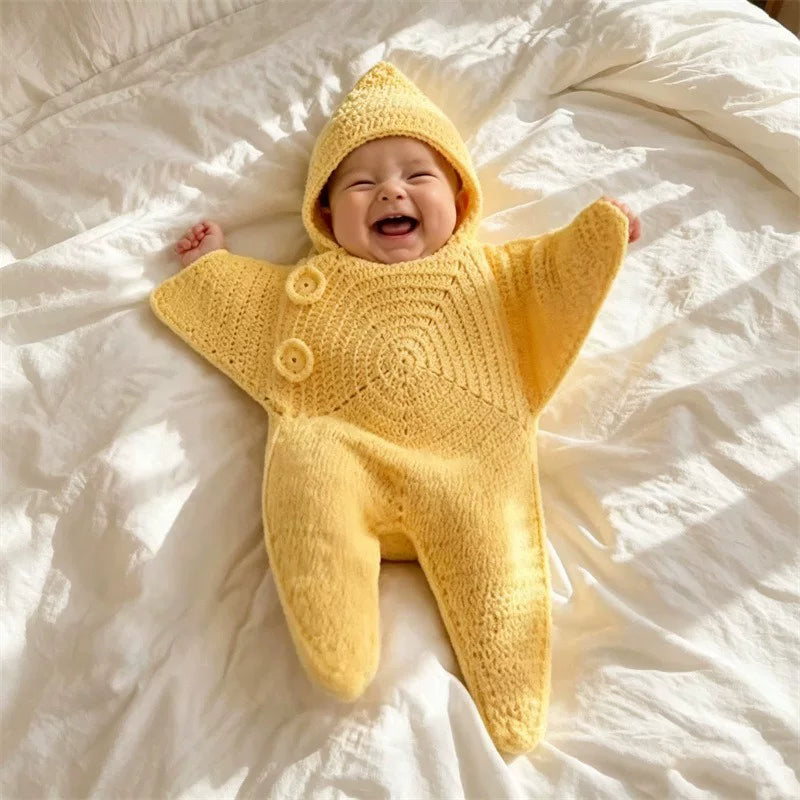 Cozy Baby Star Suit